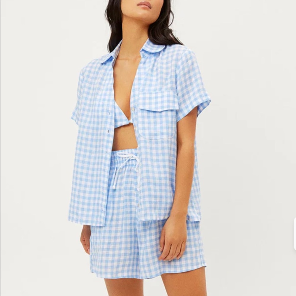 Frankie’s Bikinis Lou Button Up